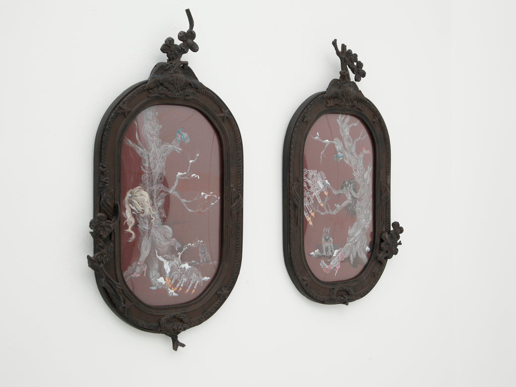 Two Little Girls From Little Rock (diptych)