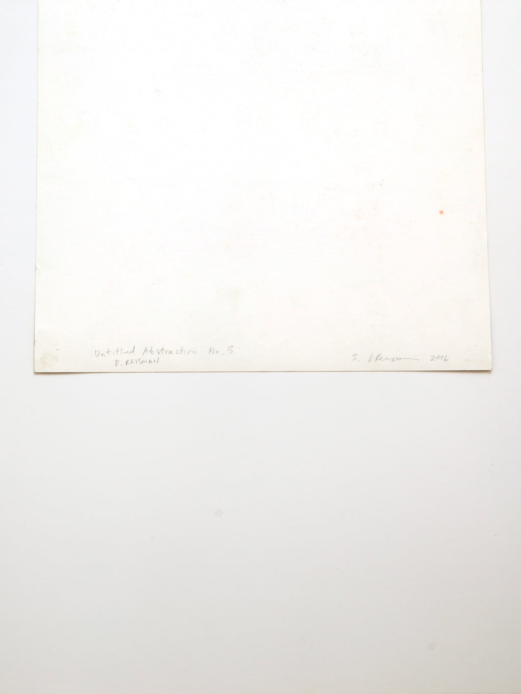 Untitled Abstraction No. 5