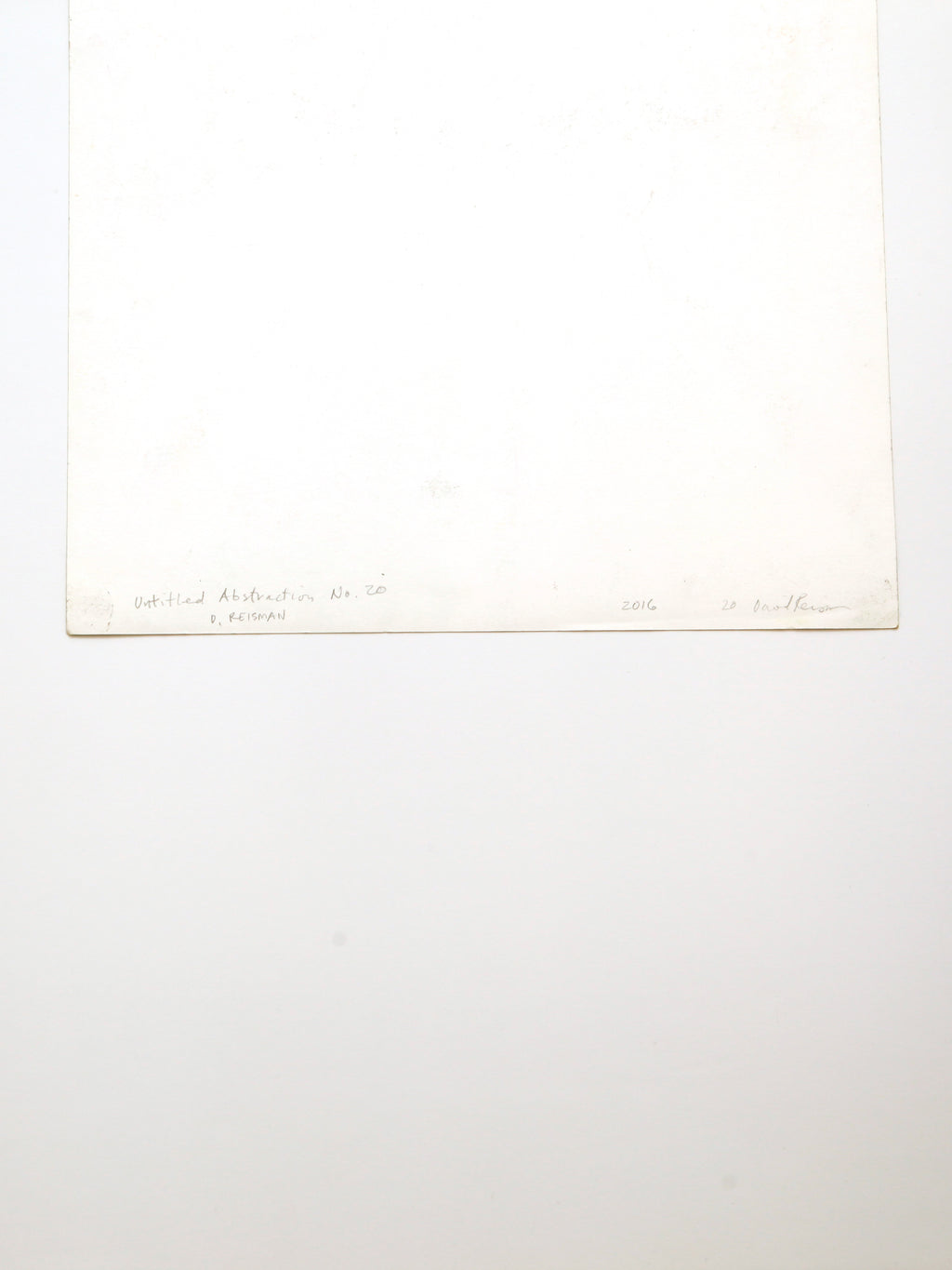 Untitled Abstraction No. 20