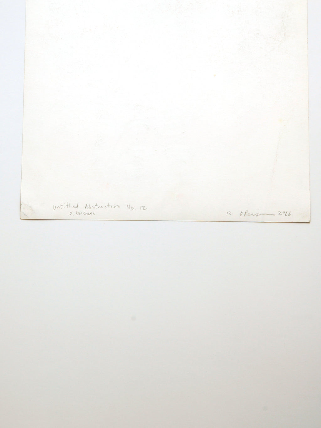 Untitled Abstraction No. 12