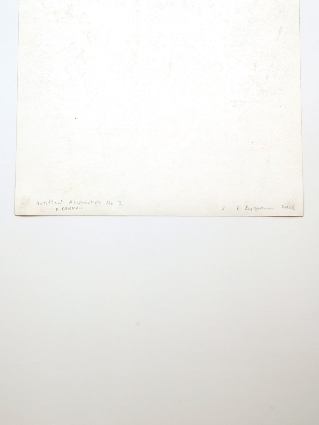 Untitled Abstraction No. 3