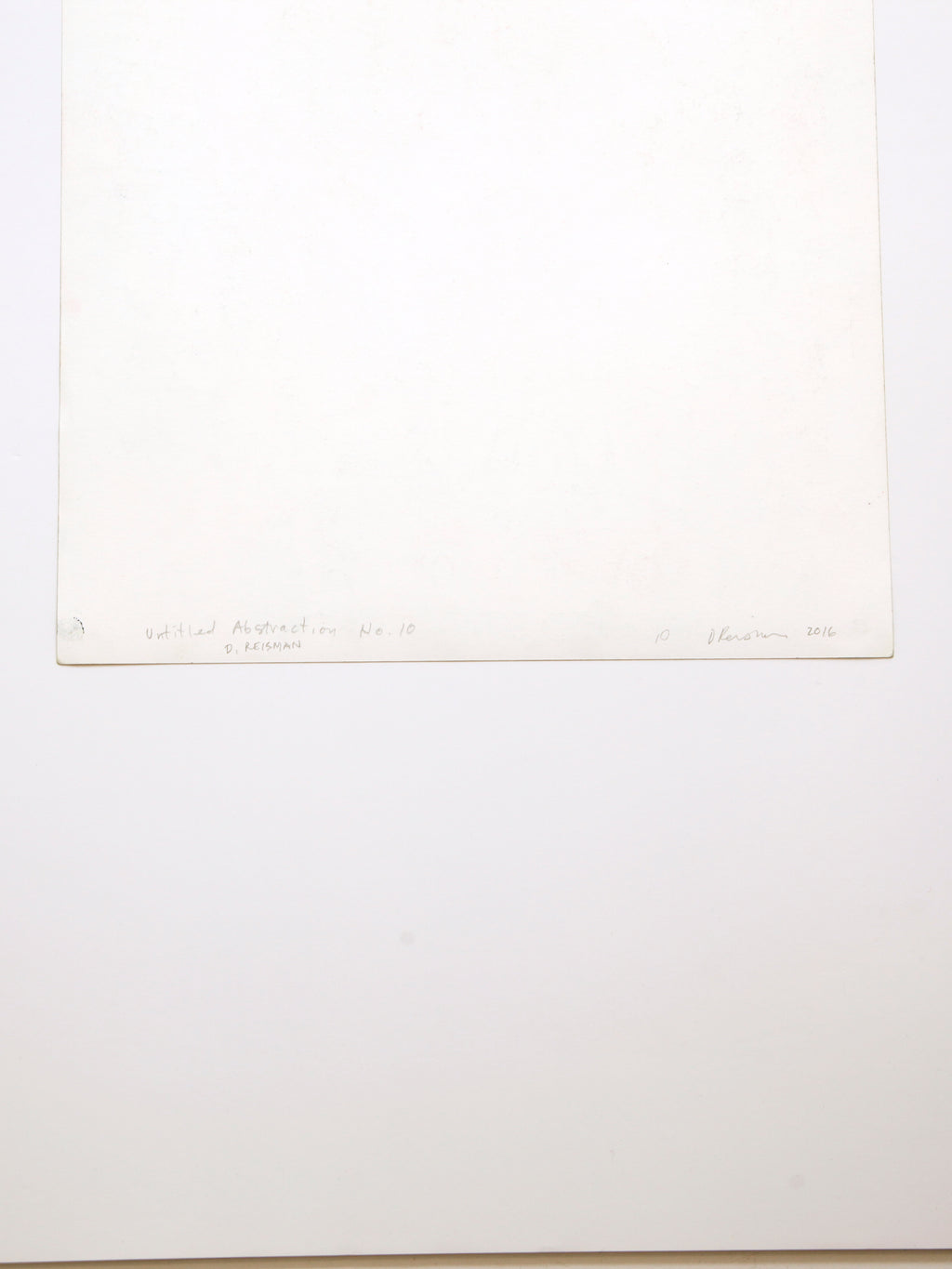 Untitled Abstraction No. 10