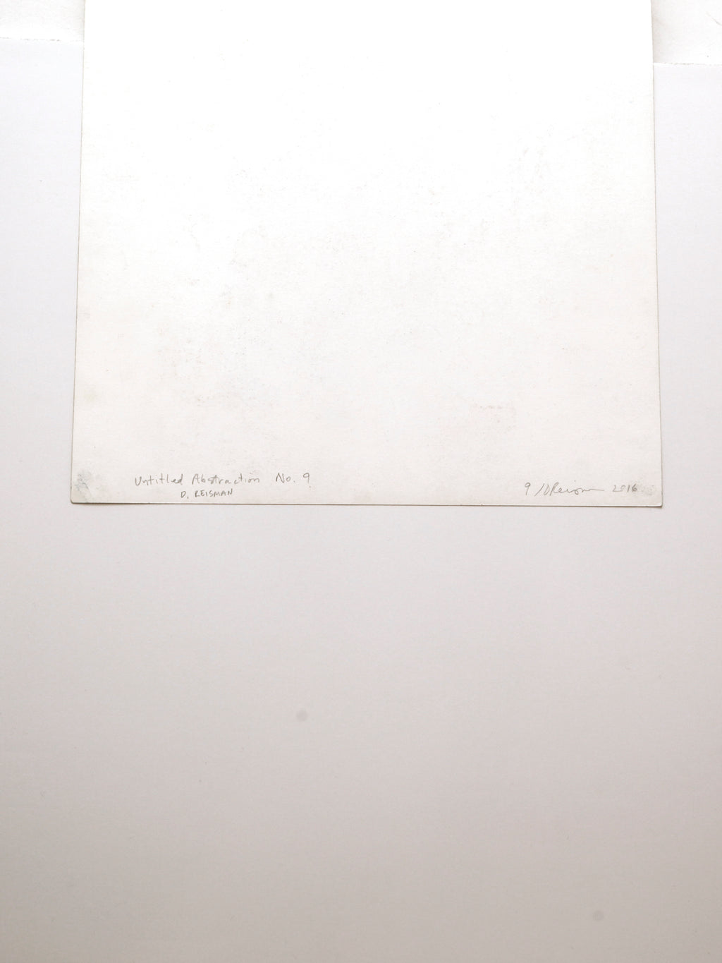 Untitled Abstraction No. 9